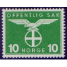 Norge. Tjenste. 1944. 10 Øre. AFA nr. 43 **    / st.