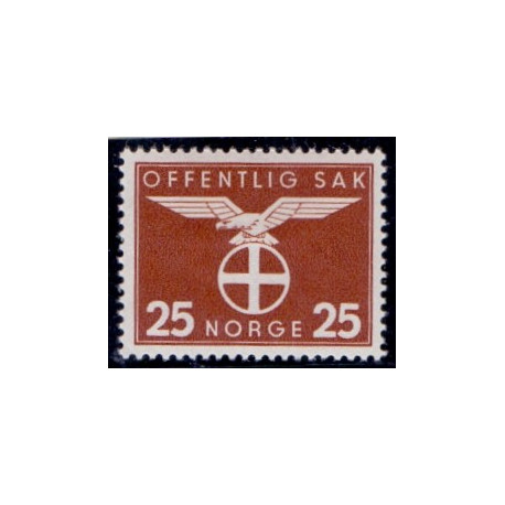 Norge. Tjenste. 1944. 20 Øre. AFA nr. 45 **    / st.