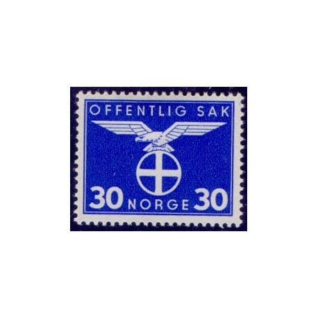 Norge. Tjenste. 1944. 30 Øre. AFA nr. 47 **    / st.