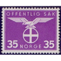 Norge. Tjenste. 1944. 35 Øre. AFA nr. 48 **    / st.