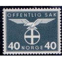 Norge. Tjenste. 1944. 40 Øre. AFA nr. 49 **    / st.