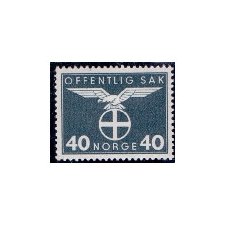 Norge. Tjenste. 1944. 40 Øre. AFA nr. 49 **    / st.