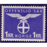Norge. Tjenste. 1944. 1 kr. AFA nr. 51 **    / st.
