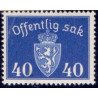 Norge. Tjenste. 1946-47. 40  Øre. AFA nr. 57 **   / st.