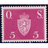 Norge. Tjenste. 1951-52. 5 Øre. AFA nr. 61 **   / st.