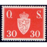 Norge. Tjenste. 1951-52. 30 Øre. AFA nr. 64 **   / st.