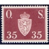 Norge. Tjenste. 1951-52. 35 Øre. AFA nr. 65 **   / st.