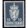Norge. Tjenste. 1955-58. 10 Øre. AFA nr. 69 **   / st.