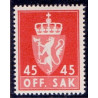 Norge. Tjenste. 1955-58. 45 Øre. AFA nr. 78 **             / st.