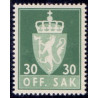 Norge. Tjenste. 1955-58. 30 Øre. AFA nr. 73 **              / st.