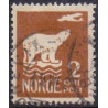 Norge. 1922-24. Løvetype. 45 Øre. AFA nr. 106 **