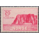 Norge. 1930. Nordkap I. 20+25 Øre. AFA nr. 160 **  st. stemplet postfrisk
