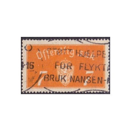 Norge. Tjenste. 1933. 7 Øre. AFA nr. 11 **  / st.