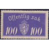 Norge. Tjenste. 1933. 100 Øre. AFA nr. 21 **    / st.