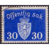 Norge. Tjenste. 1937-38. 30 Øre. AFA nr. 28 **   / st.