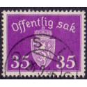 Norge. Tjenste. 1937-38. 35 Øre. AFA nr. 29 **   / st.