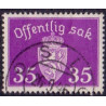 Norge. Tjenste. 1937-38. 35 Øre. AFA nr. 29 **   / st.