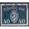 Norge. Tjenste. 1937-38. 40 Øre. AFA nr. 30 **   / st.