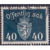 Norge. Tjenste. 1937-38. 40 Øre. AFA nr. 30 **   / st.