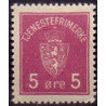 Norge. Tjenste. 1926 5 Øre AFA nr. 1 ** / st.