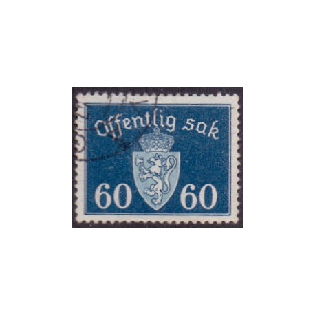 Norge. Tjenste. 1939-42. 60 Øre. AFA nr. 39 **   / st.