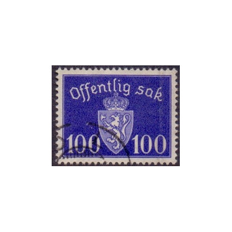 Norge. Tjenste. 1939-42. 100 Øre. AFA nr. 40 **   / st.