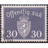 Norge. Tjenste. 1946-47. 30  Øre. AFA nr. 56 **   / st.
