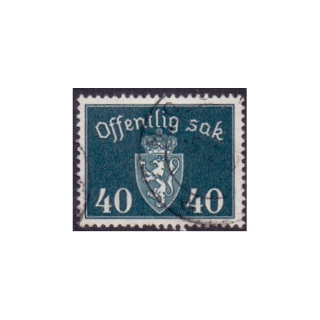 Norge. Tjenste. 1939-42. 40 Øre. AFA nr. 38 **   / st.