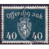 Norge. Tjenste. 1939-42. 40 Øre. AFA nr. 38 **   / st.