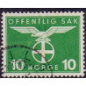 Norge. Tjenste. 1944. 10 Øre. AFA nr. 43 **    / st.