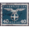 Norge. Tjenste. 1944. 40 Øre. AFA nr. 49 **    / st.