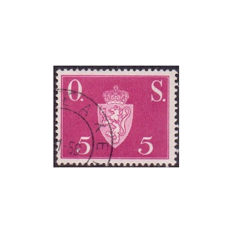 Norge. Tjenste. 1951-52. 5 Øre. AFA nr. 61 **   / st.