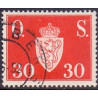 Norge. Tjenste. 1951-52. 30 Øre. AFA nr. 64 **   / st.