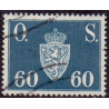 Norge. Tjenste. 1951-52. 60 Øre. AFA nr. 66 **   / st.