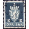 Norge. Tjenste. 1955-58. 10 Øre. AFA nr. 69 **   / st.
