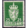 Norge. Tjenste. 1955-58. 25 Øre. AFA nr. 72 **               / st.
