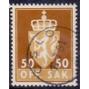 Norge. Tjenste. 1955-58. 50 Øre. AFA nr. 79 **             / st.