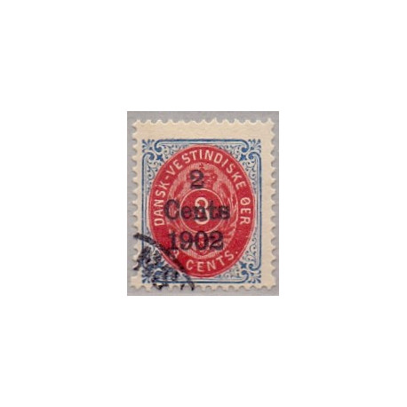 DWI. 1902. 2 cents/3c. OMV. RM. AFA nr 20y **  /st.