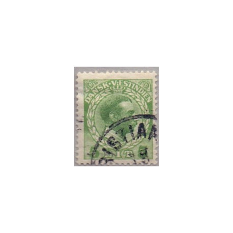 DWI. 1915-16 Kong Chr. X. 5 bit. AFA nr 44 **   /st.