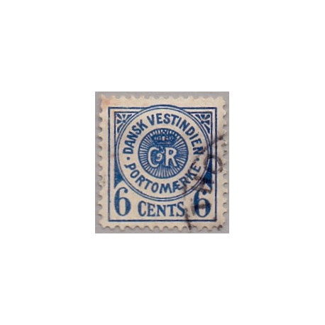 DWI. Portomærker 1902. 6 cent. AFA nr. 3 **   /st.
