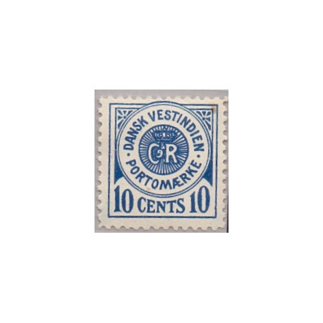 DWI. Portomærker 1902. 10 cent. AFA nr. 4 **   /st.