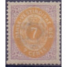 DWI. 1873-1902.  7 Cents, lilla/gul. OMV RM AFA nr 8y ** / st