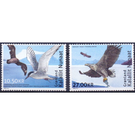 2017. 10,50-27,00 kr. TAAF. AFA nr. 767-68 ** postfrisk  stemplet FDC
