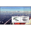 2018. 12-16,00 Kr. Norden Fisk i Grønland, miniark AFA nr. 792-93a **   postfrisk  stemplet FDC