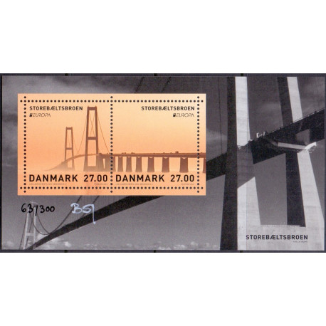 2018. Europa. CEPT. Broer, miniark, AFA nr. 1940A, postfrisk    Stemplet FDC