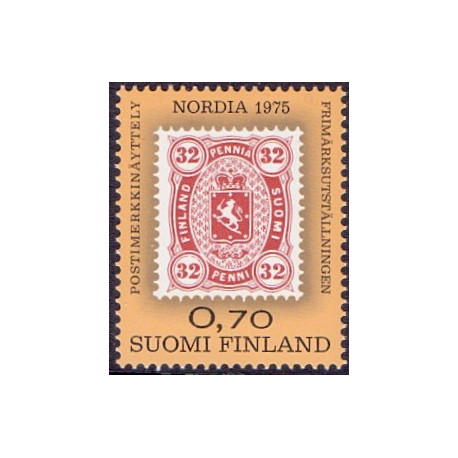 Finland. 1975 Nordia AFA nr. 770 **         , postfrisk stemplet