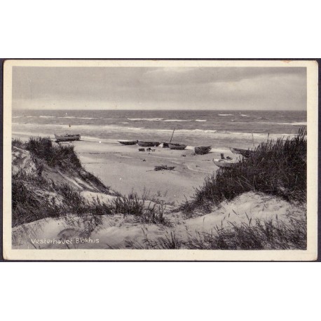 9492. Blokhus. fra Vesterhavet, ubrugt (Hempel 3)