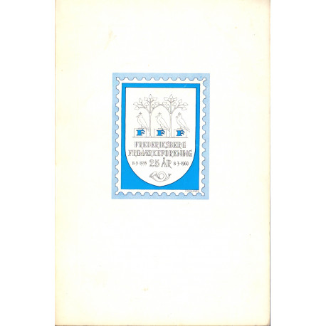 Frederiksberg Frimærke Forening jubilæumsudstilling 1960, katalog