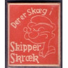 Frimærkepenge 1 Øre " Der er Skæg i Skipper Skræk" Grøn