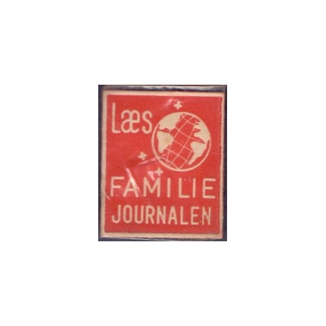 Frimærkepenge 1 Øre "Læs Familie Journalen" Grøn/RØD/blå